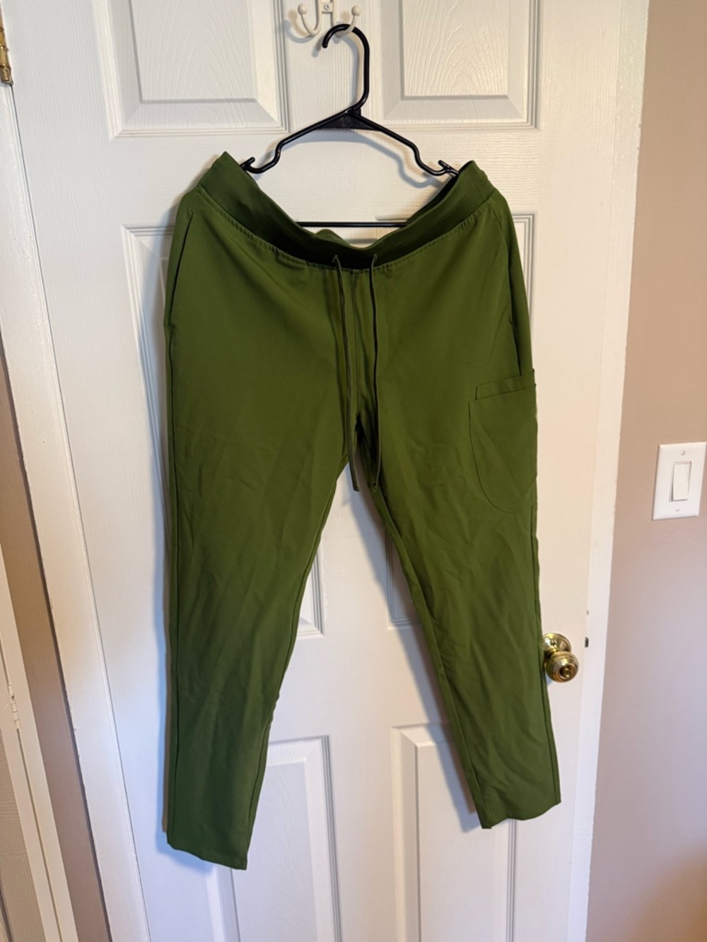 Men's Olive Green Casual Jogger Pants